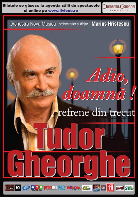 Tudor Gheorghe: Adio, doamna! 